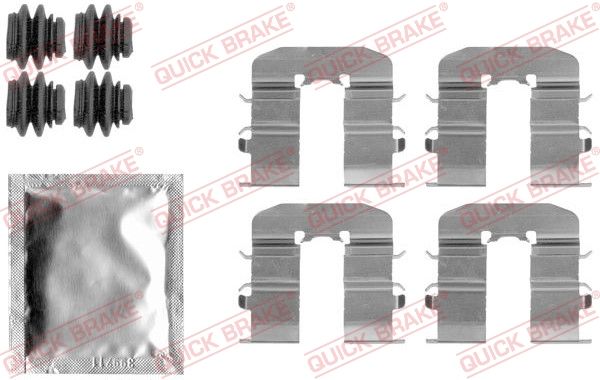 QUICK BRAKE Комплектующие, колодки дискового тормоза 109-1814